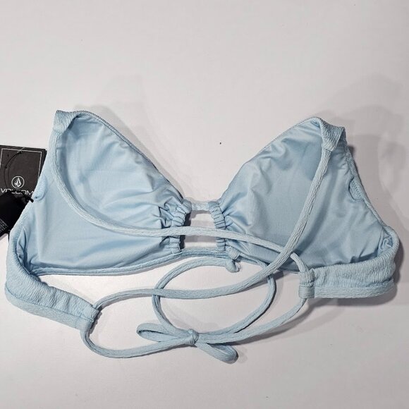 Volcom Pucker up Cross-Back Halter Bikini Top - Picture 6 of 9